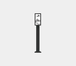 OUGE-CP-D01 3D Printed Lawn Lights